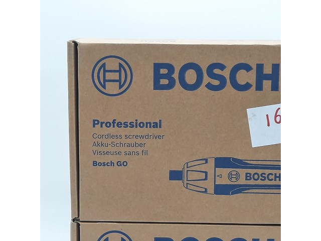 2x accu schroevendraaier, bosch, go - 0601 9h2 102 - afbeelding 3 van  6