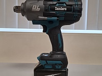 2x accu slagmoersleutel - 1300nm, blauw - afbeelding 1 van  11