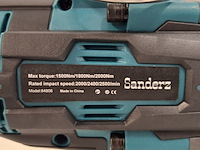 2x accu slagmoersleutel - 1300nm, blauw - afbeelding 10 van  11