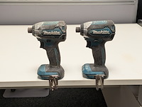 2x accu slagschroevendraaier makita, dtd153, bouwjaar 2022 - afbeelding 1 van  9