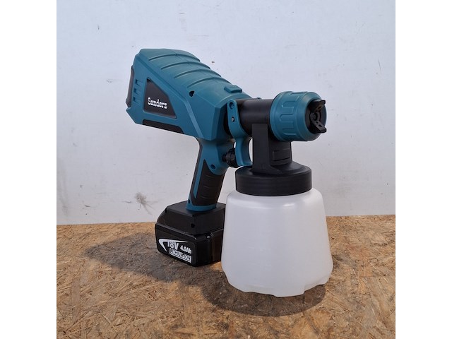 2x accu spuitpistool, blauw - afbeelding 5 van  11