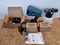 2x accu spuitpistool, blauw - afbeelding 11 van  11