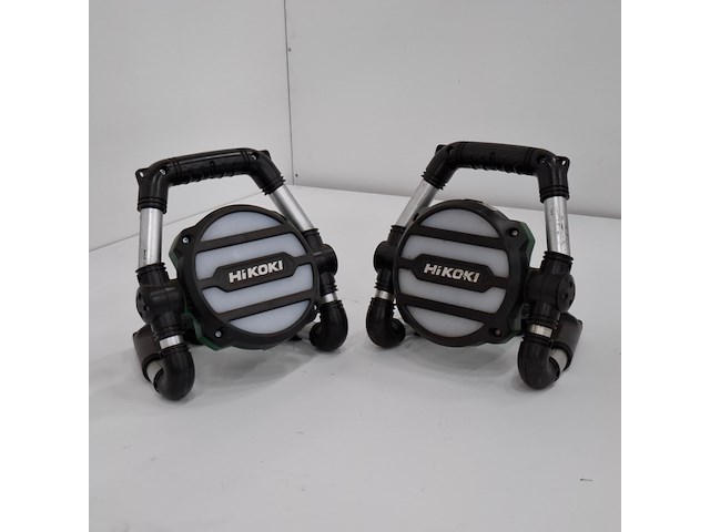 2x accu werklamp hikoki, ub18dgl, bouwjaar 2021 - afbeelding 1 van  18