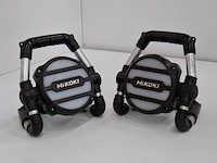 2x accu werklamp hikoki, ub18dgl, bouwjaar 2021 - afbeelding 1 van  18