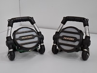 2x accu werklamp hikoki, ub18dgl, bouwjaar 2022 - afbeelding 1 van  20