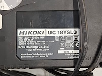 2x accu werklamp hikoki, ub18dgl, bouwjaar 2022 - afbeelding 13 van  20