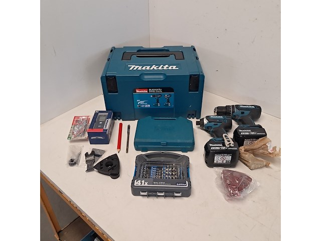 2x accuboormachine & 1 x elektrische boormachine, o.a. makita - afbeelding 22 van  55