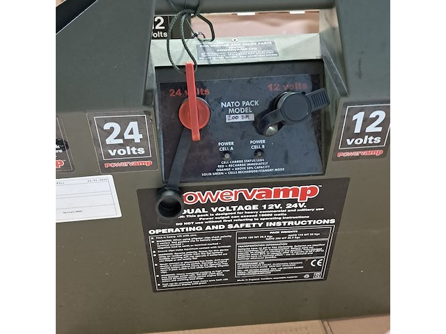 2x accubooster, powervamp, 200 - 12/24v - afbeelding 3 van  7