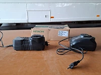 2x acculader hitachi, diverse modellen