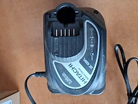 2x acculader hitachi, diverse modellen - afbeelding 3 van  3