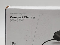 2x acculader t.b.v fietsaccu, bosch, compact charger 100-240v - afbeelding 3 van  7