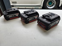 2x accu's bosch professional, lithium 3,0 ah - afbeelding 6 van  8