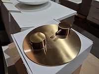 2x afbouwdeel korver, geborsteld brons - afbeelding 2 van  5