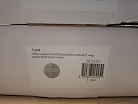 2x afbouwdeel korver, geborsteld brons - afbeelding 5 van  5