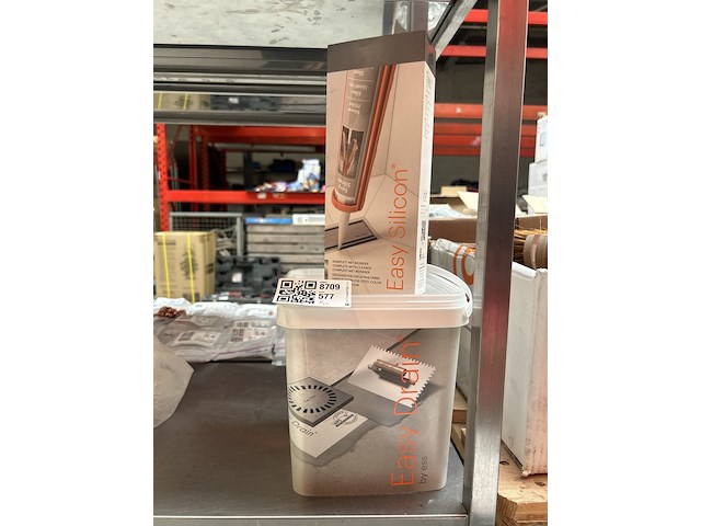 2x afdichtingsproducten easy drain, easy silicon - afbeelding 1 van  3