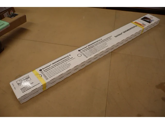 2x afschotprofiel schlüter, showerprofile-sps 100, rvs - afbeelding 3 van  4