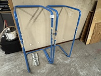 2x afvalzakhouder, blauw - afbeelding 3 van  3