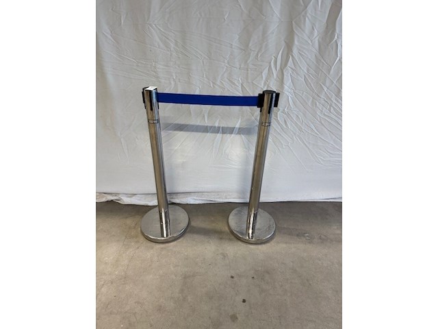 2x afzetpaal, xonni, zilver - afbeelding 1 van  3