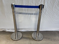 2x afzetpaal, xonni, zilver - afbeelding 1 van  3