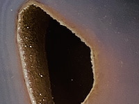 2x agaat/chalcedoon op standaard - afbeelding 5 van  7