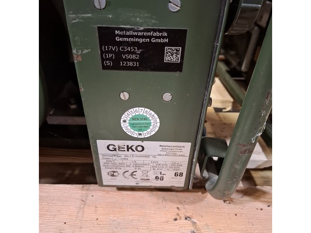 2x aggregaat, geko, 3000 e-aa - afbeelding 14 van  24