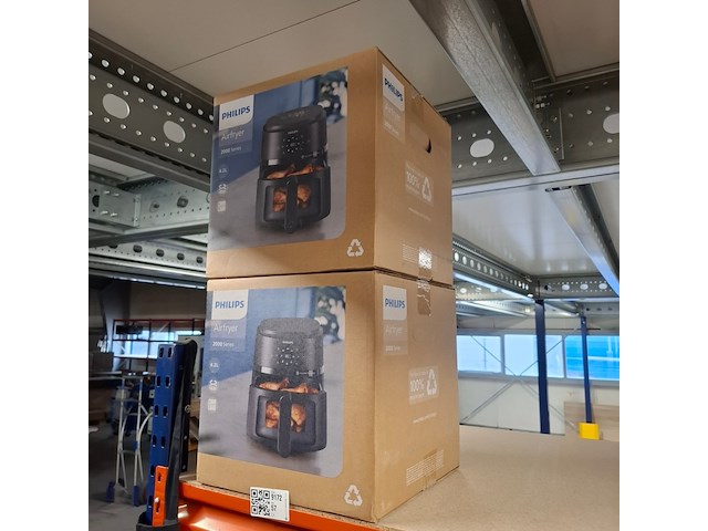2x airfryer 4.2l, philips, na220/00 | 2000 series - afbeelding 1 van  3