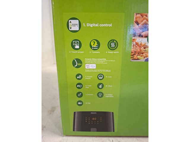 2x airfryer philips, essential xl - afbeelding 4 van  6