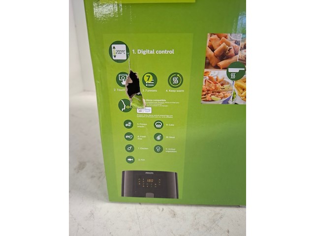 2x airfryer philips, essential xl - afbeelding 4 van  6