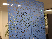 2x akoestisch paneel met 2x kantoorscherm - afbeelding 4 van  4