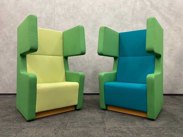 2x akoestische belstoel/ fauteuil - afbeelding 5 van  11