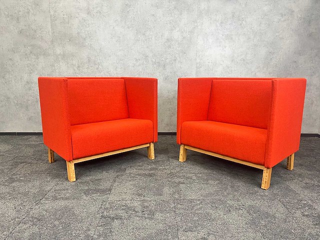 2x akoestische fauteuil - afbeelding 1 van  9