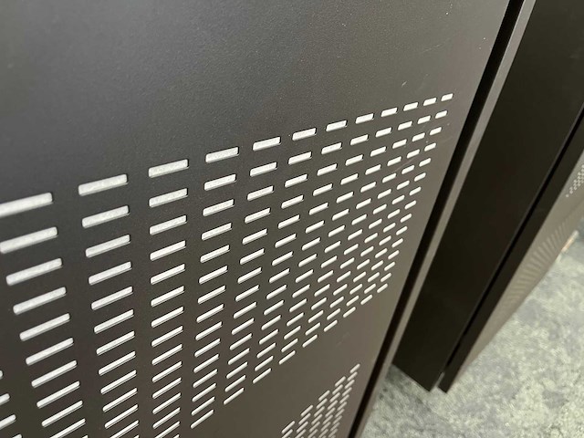 2x akoestische schuifdeurkast - bruin - afbeelding 6 van  8