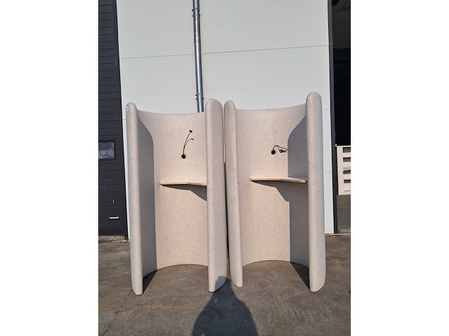 2x akoestische werkruimte - afbeelding 1 van  7