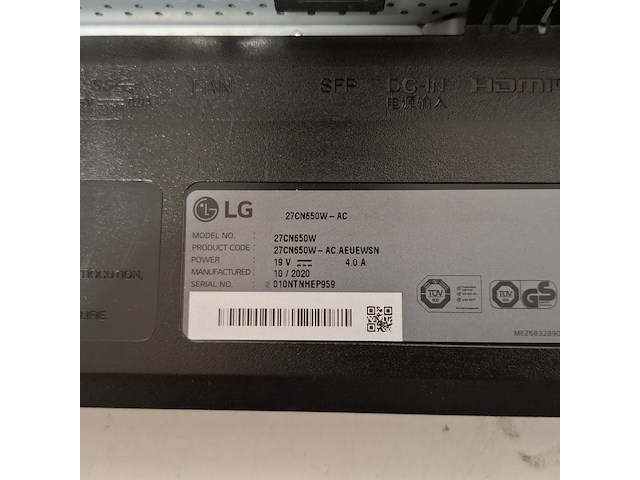 2x all-in-one thin client lg, 27cn650w - afbeelding 2 van  15