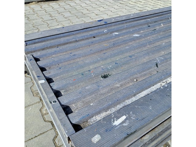 2x aluminium loopbrug, 6 m1 - afbeelding 10 van  10