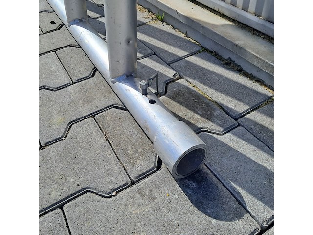 2x aluminium vaste uitwijkconsole, topway, smalle steiger - afbeelding 2 van  13