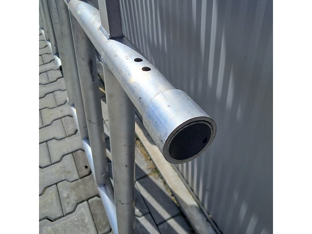 2x aluminium vaste uitwijkconsole, topway, smalle steiger - afbeelding 3 van  13