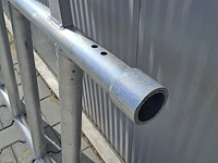 2x aluminium vaste uitwijkconsole, topway, smalle steiger - afbeelding 5 van  13