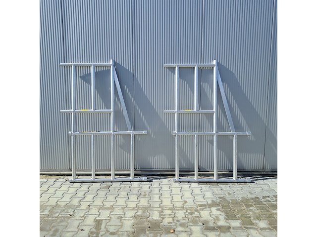 2x aluminium vaste uitwijkconsole, topway, smalle steiger - afbeelding 1 van  13