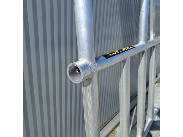 2x aluminium vaste uitwijkconsole, topway, smalle steiger - afbeelding 10 van  13