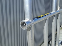 2x aluminium vaste uitwijkconsole, topway, smalle steiger - afbeelding 10 van  13