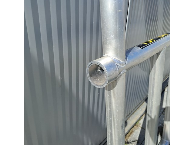 2x aluminium vaste uitwijkconsole, topway, smalle steiger - afbeelding 13 van  13