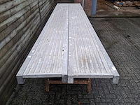 2x aluminium werkbrug, layher - afbeelding 4 van  8