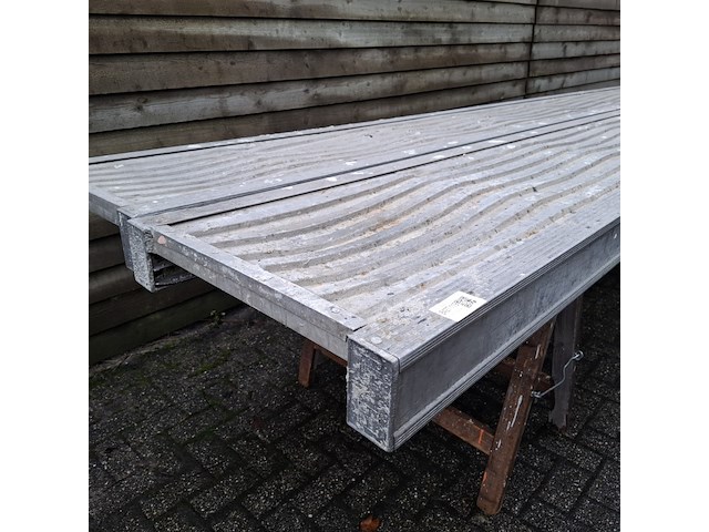 2x aluminium werkbrug, layher - afbeelding 5 van  8