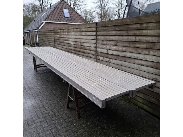 2x aluminium werkbrug, layher - afbeelding 6 van  8