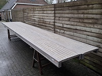 2x aluminium werkbrug, layher - afbeelding 6 van  8