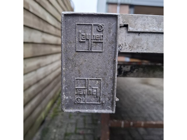 2x aluminium werkbrug, layher - afbeelding 8 van  8