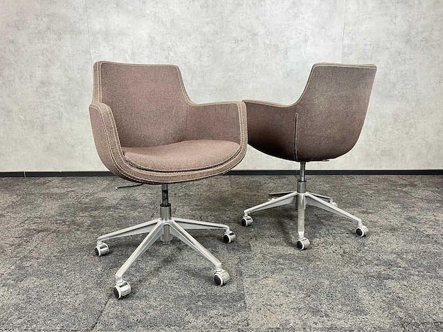 2x amerland - draaibare, verrijdbare fauteuil - afbeelding 1 van  12