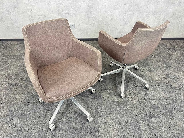 2x amerland - draaibare, verrijdbare fauteuil - afbeelding 5 van  12