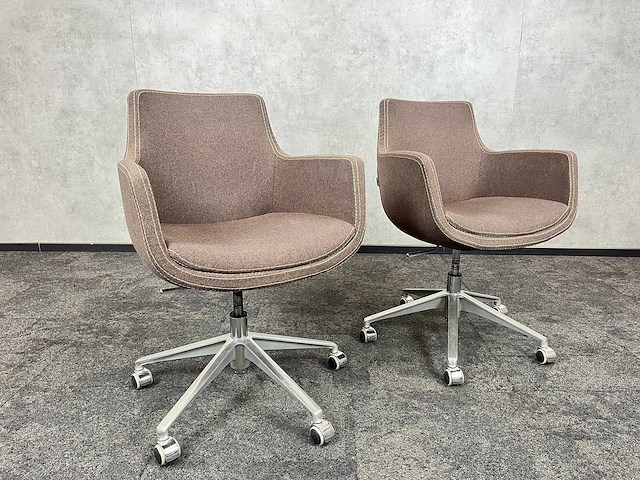 2x amerland - draaibare, verrijdbare fauteuil - afbeelding 8 van  12